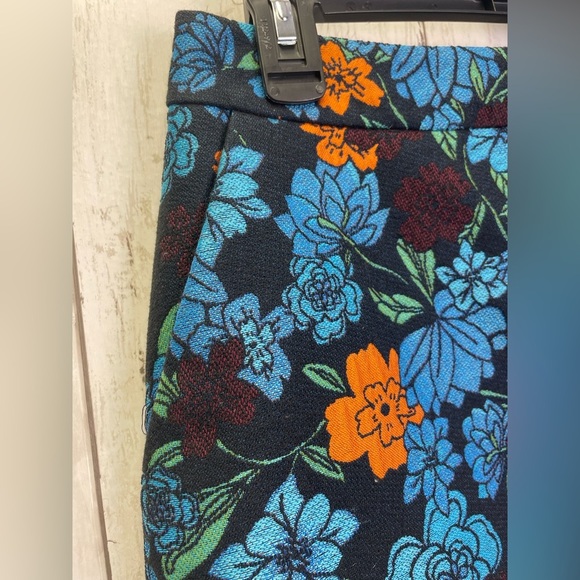 Loft Floral Skirt Size 0 - Picture 2 of 10